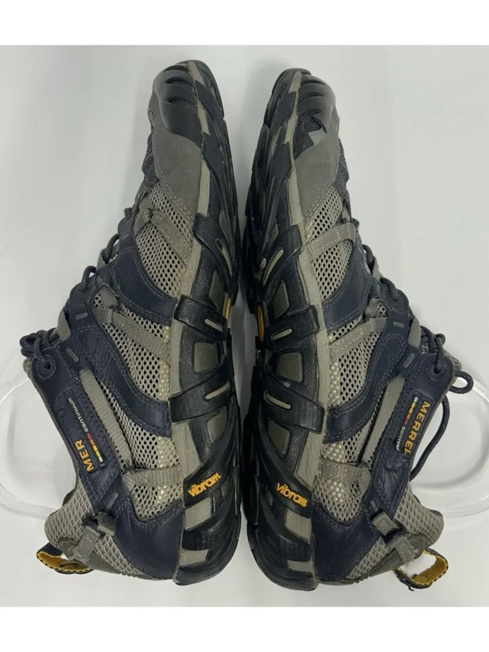 Merrell Waterpro Ultra Sport Shoes Water Hiking Cayak Canoe Mens 11 Mesh Vibram